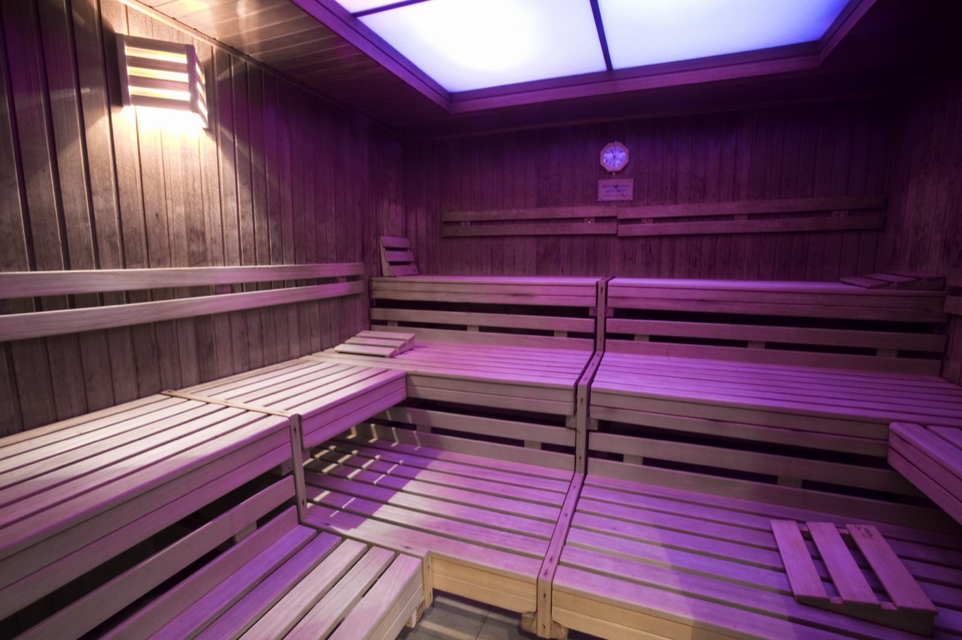 Sauna tiers at Müller'sches Volksbad